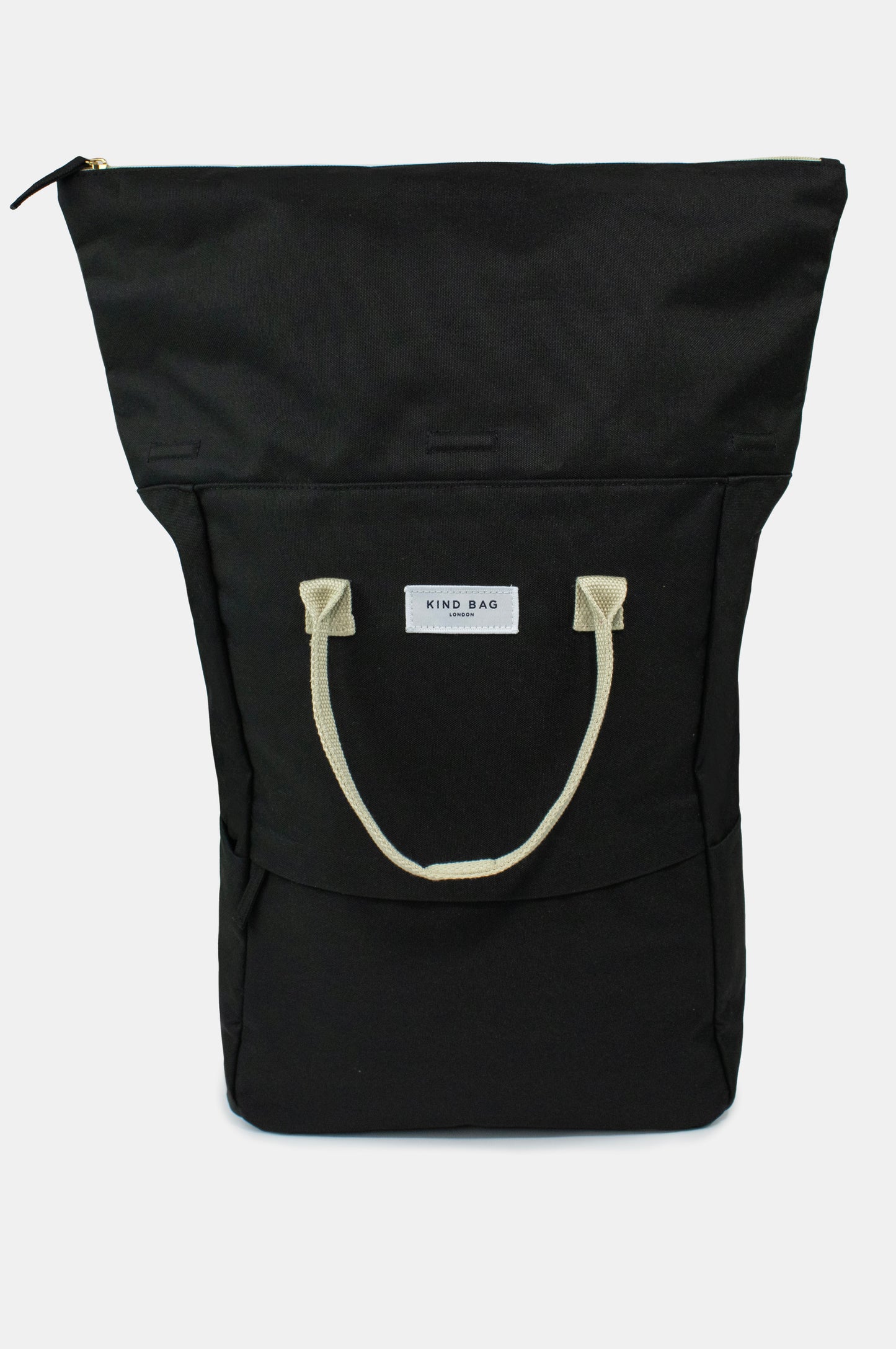 Pebble Black | Hackney Backpack | Large