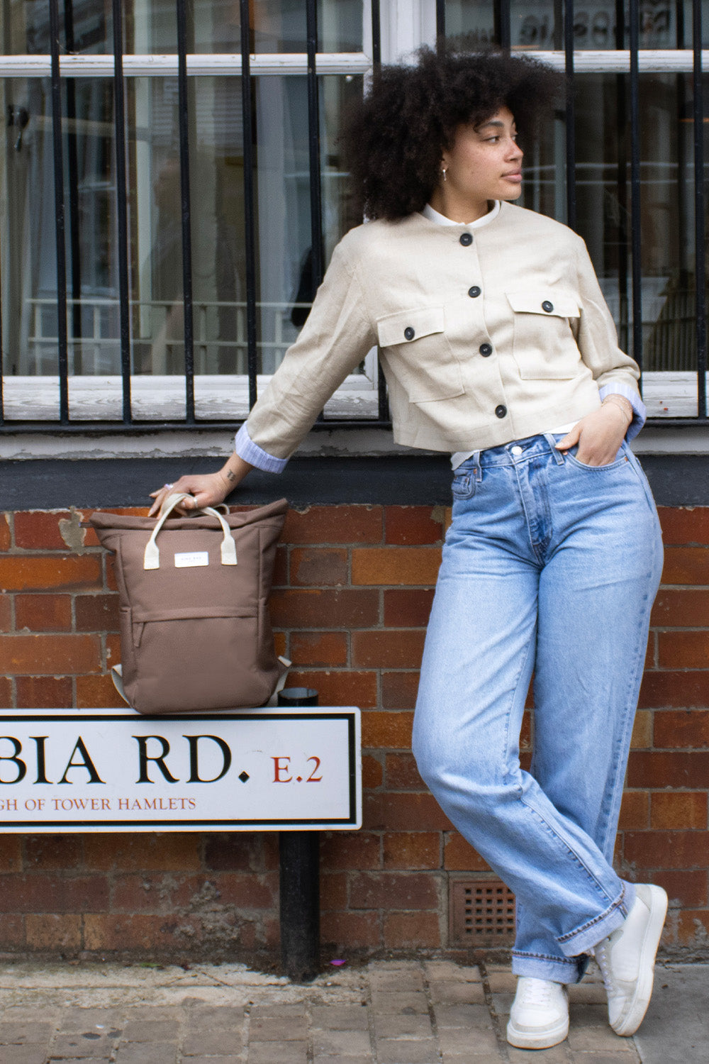 Cocoa Brown | Hackney Backpack | Medium