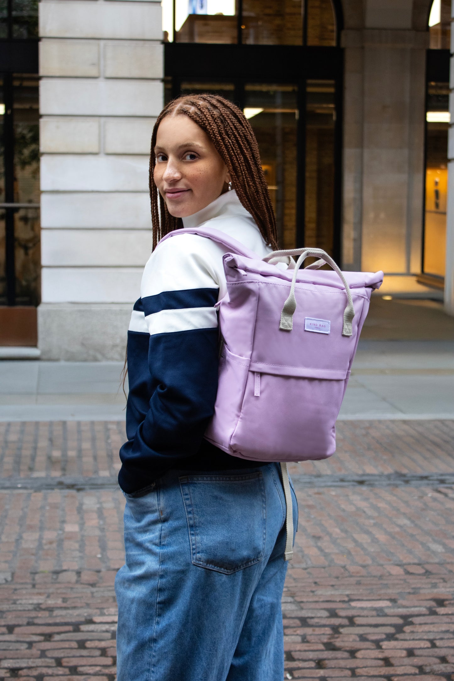 Dusk Pink | Hackney Backpack | Medium