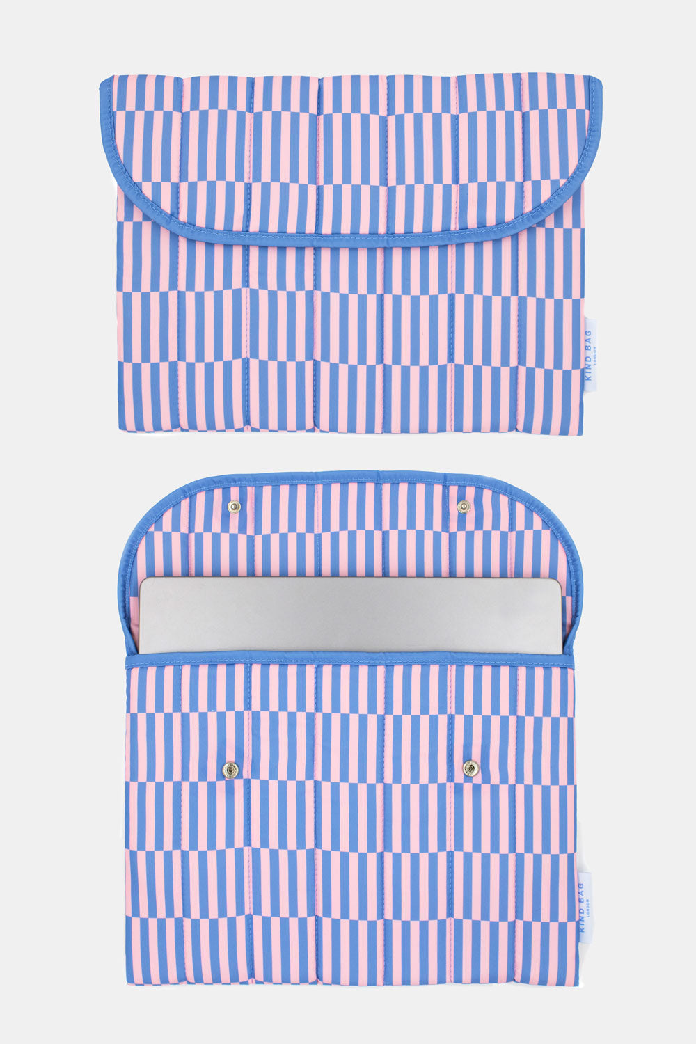 Blocks Blue and Pink | 13 Inch Laptop Sleeve