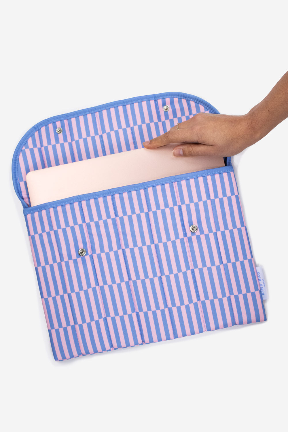 Blocks Blue and Pink | 13 Inch Laptop Sleeve