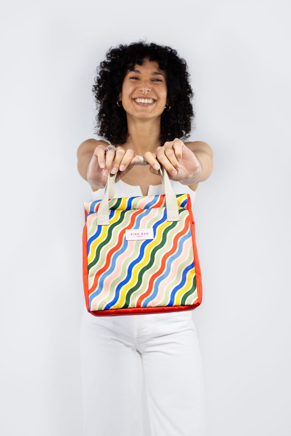 Lunch Bag | Rainbow Waves