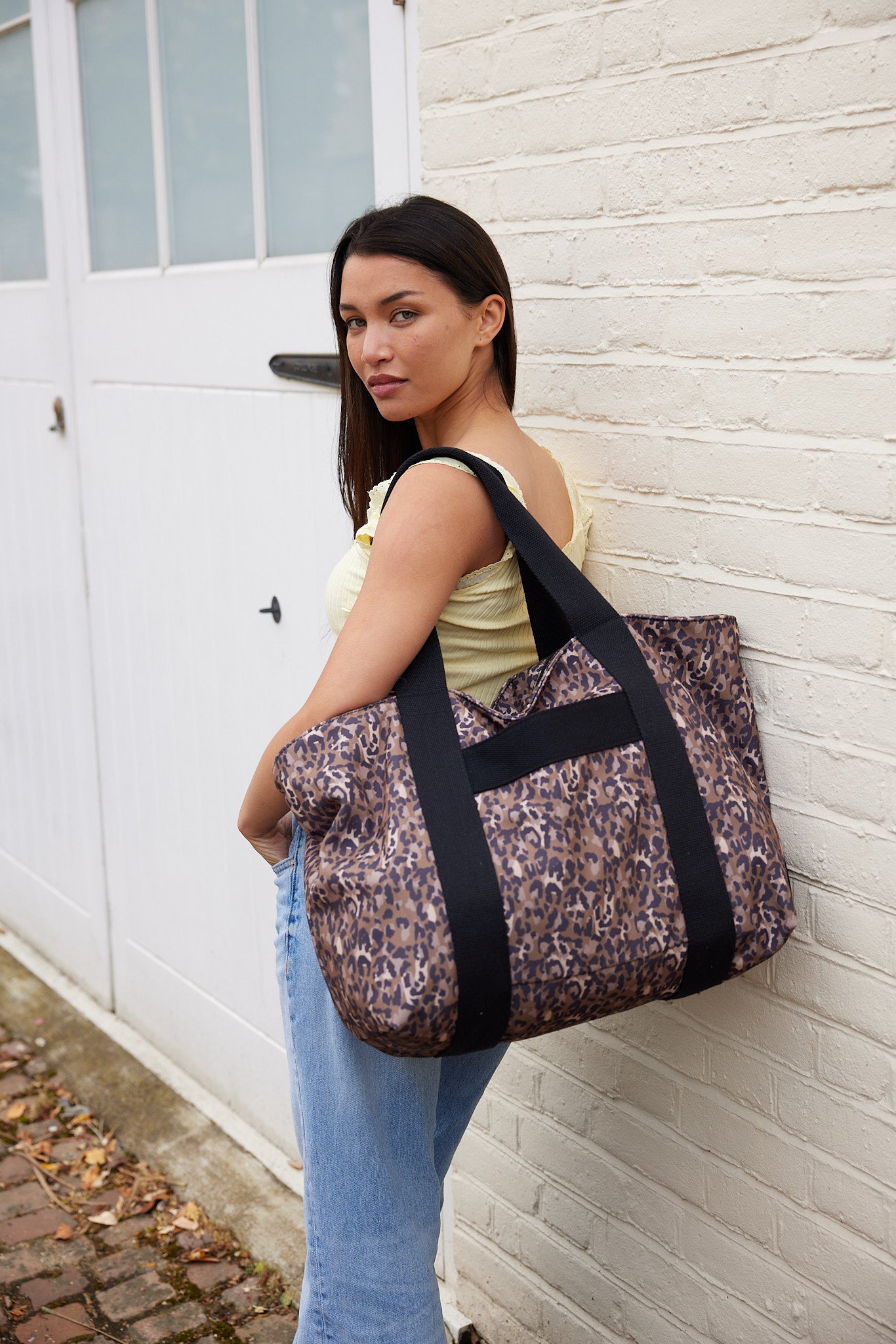 Leopard | Printed Carryall Tote Bag
