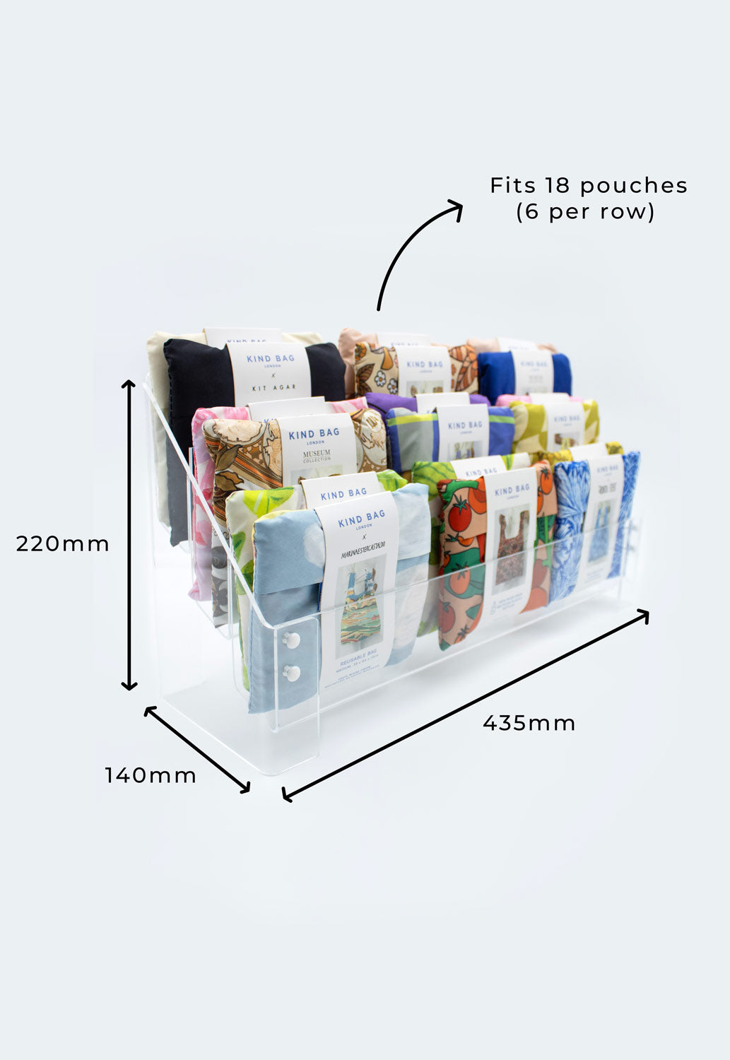 Acrylic Tiered POS - Large