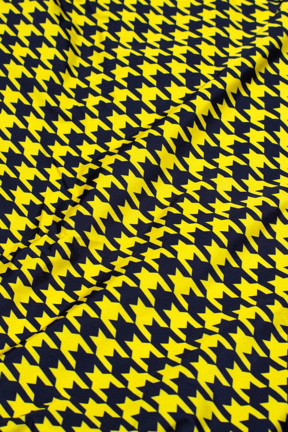 Kind Bag Dogtooth Yellow and Black Medium Reusable Bag Swatch
