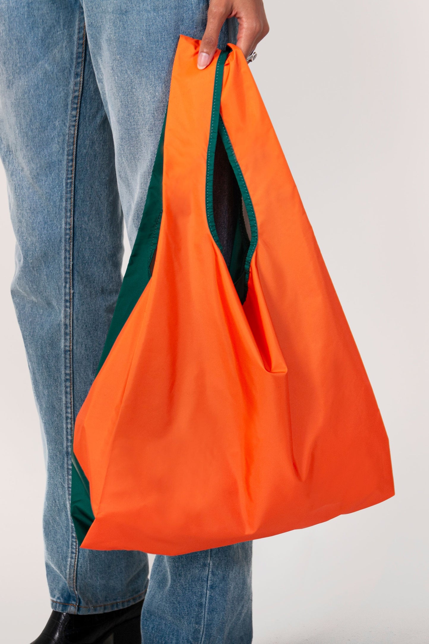 Kind Bag Bi-Colour Orange and Green Reusable Bag