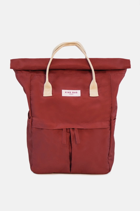 Burgundy | “Hackney” 2.0 Backpack | Medium