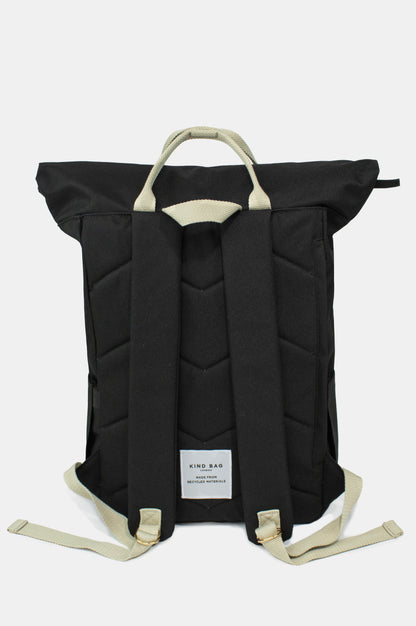 Pebble Black | “Hackney” Backpack | Large