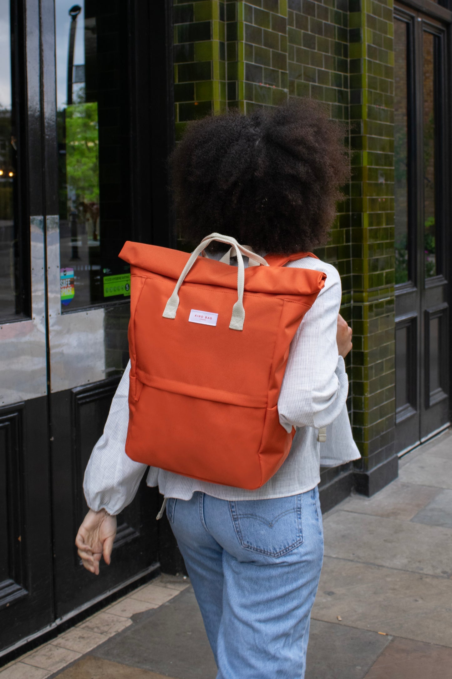 Burnt Orange | “Hackney” Backpack | Large