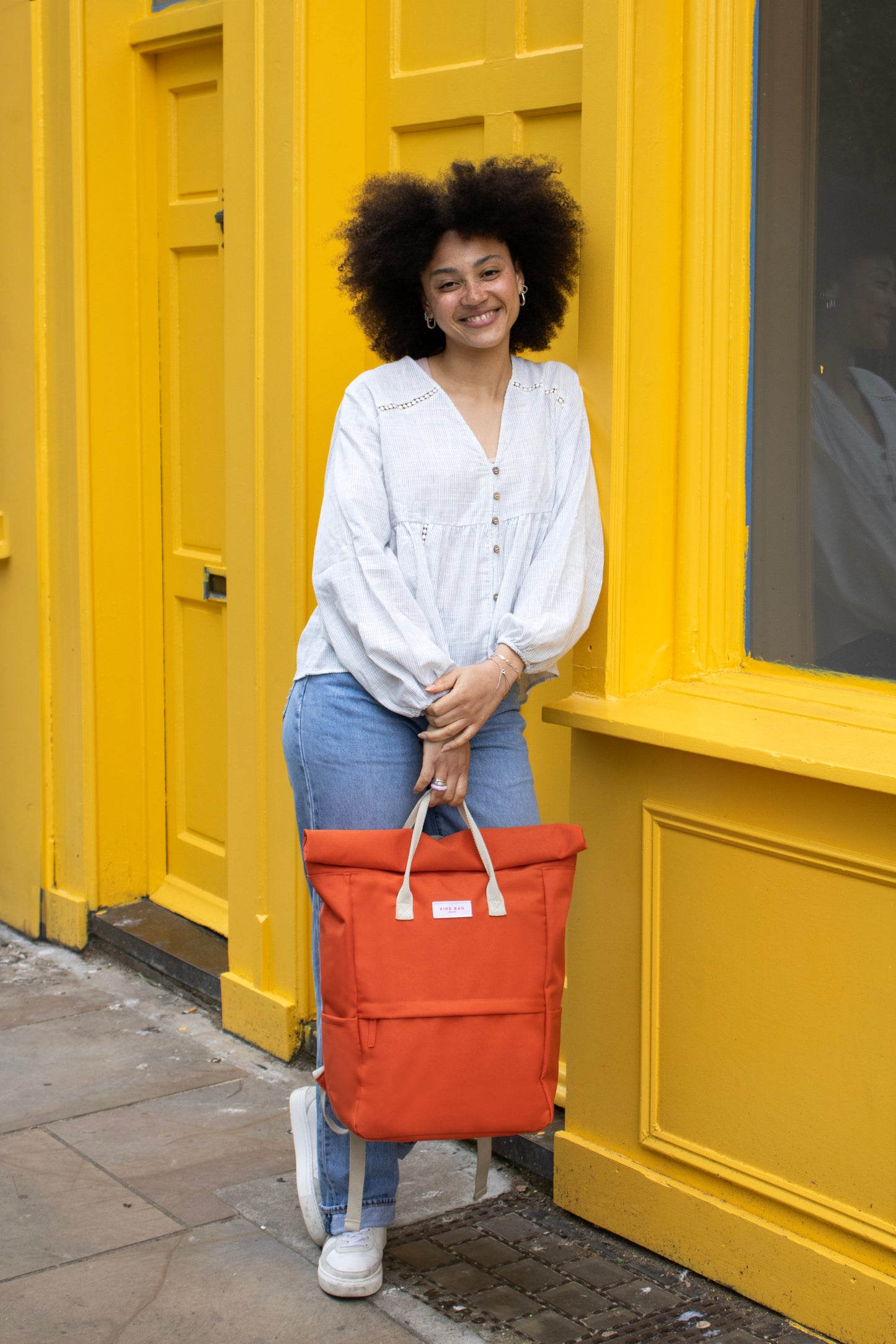 Burnt Orange | “Hackney” Backpack | Large