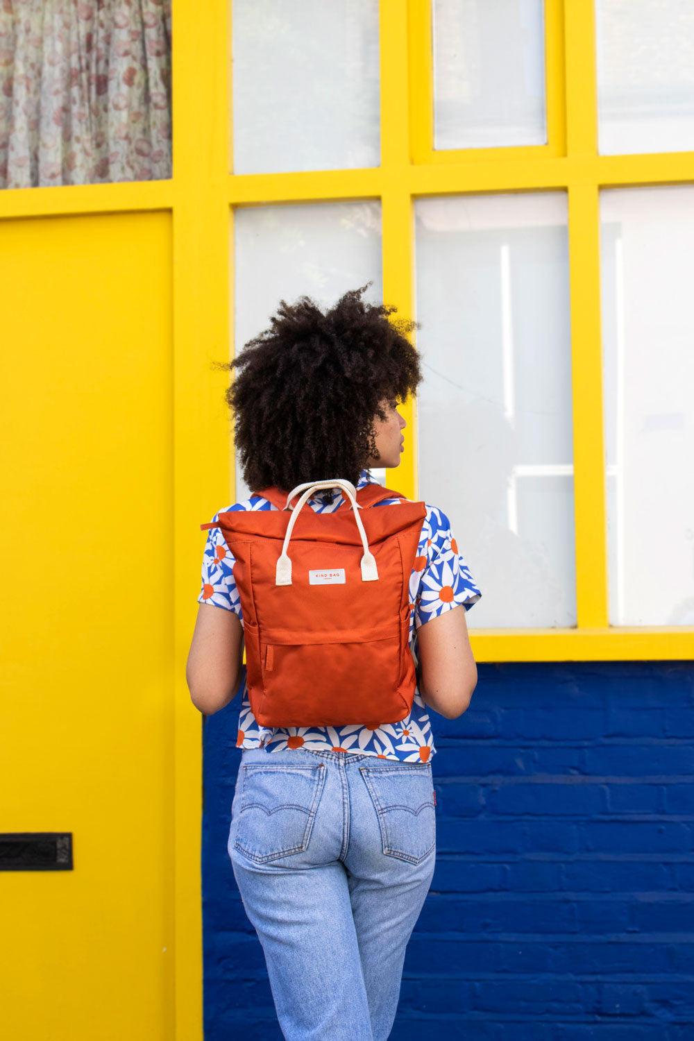 Burnt Orange | “Hackney” Backpack | Medium