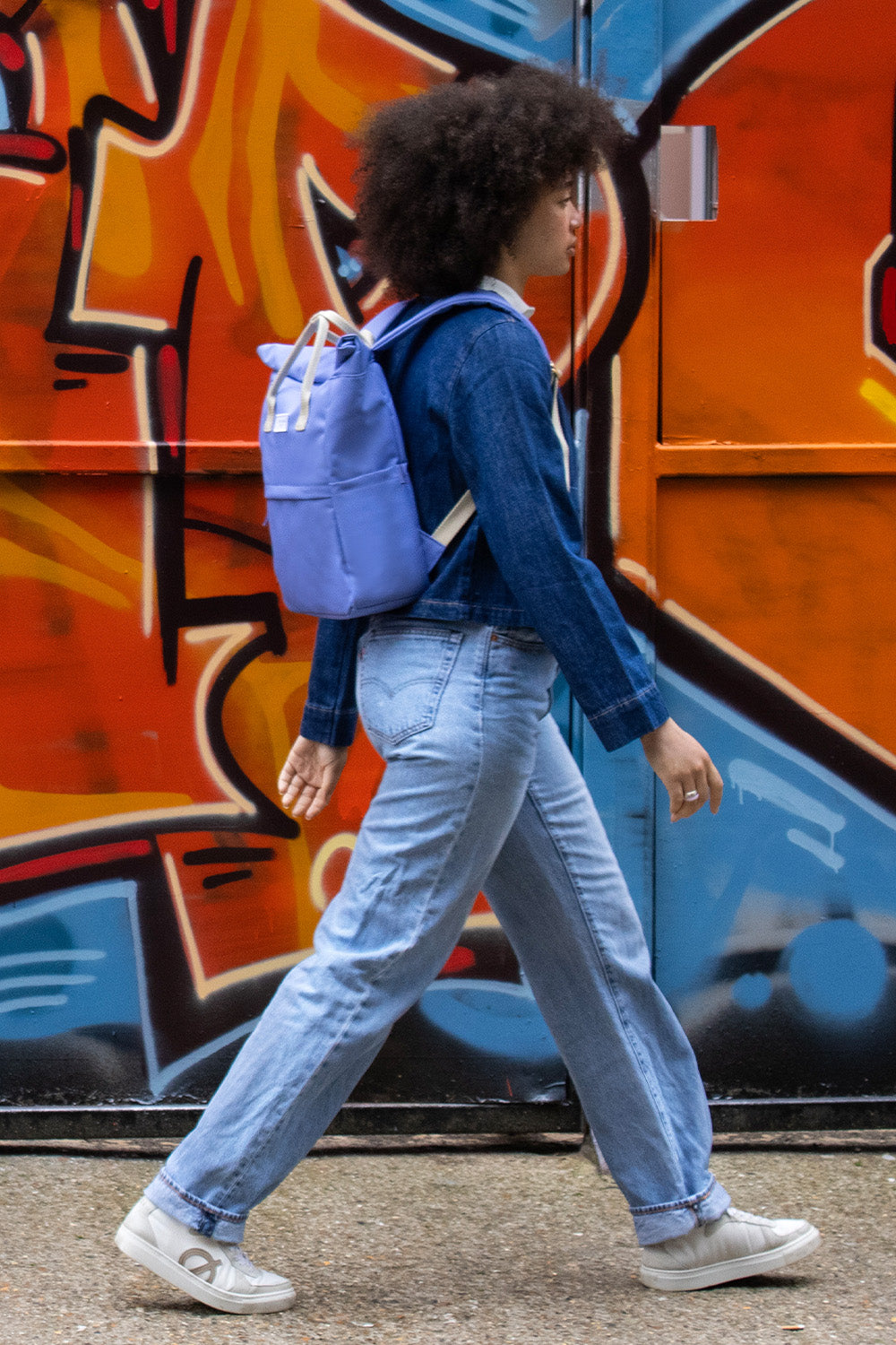 Dusty Blue | “Hackney” 2.0 Backpack | Medium