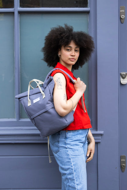 Slate Grey | “Hackney” 2.0 Backpack | Medium