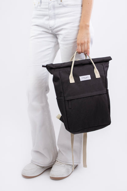 Pebble Black | Hackney 2.0 Backpack | Medium