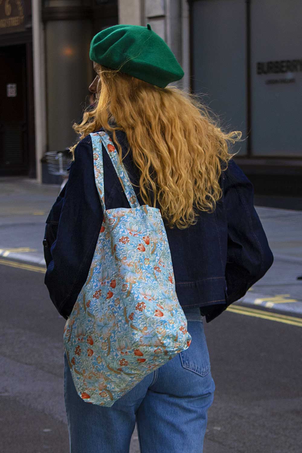 William Morris | Golden Lily | Recycled Tote