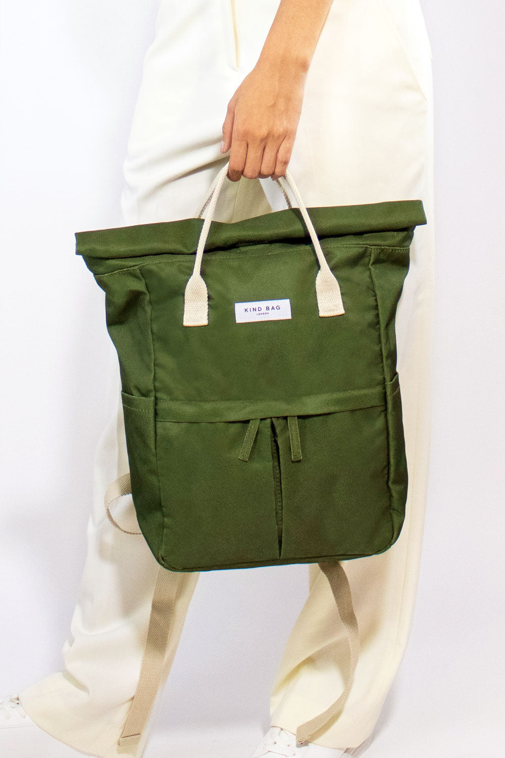 Khaki | “Hackney” 2.0 Backpack | Medium