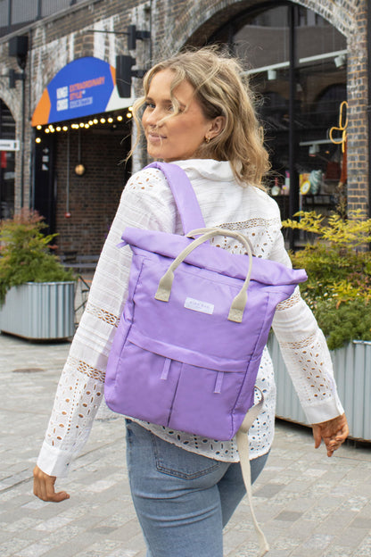 Lavender | “Hackney” 2.0 Backpack | Medium