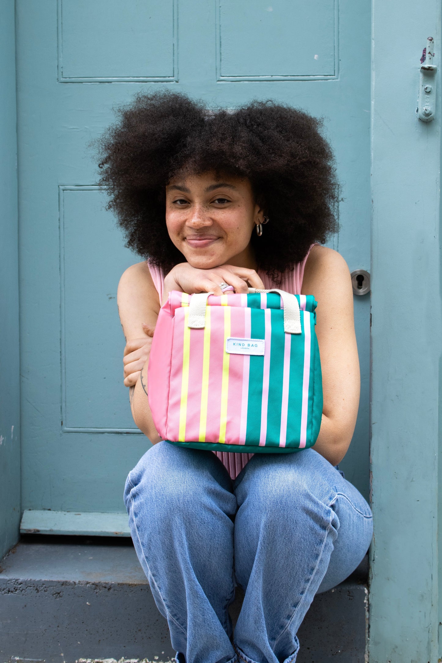 Lunch Bag | Bicolour Stripes