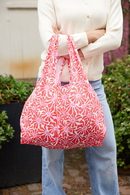Abstract Flowers Red | Medium