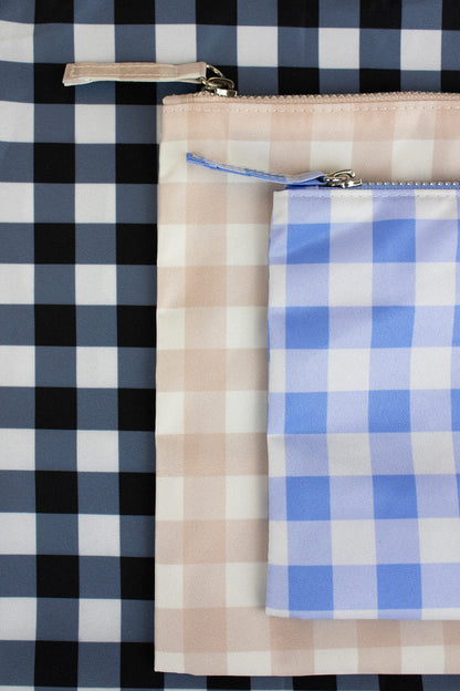 Pouches | Gingham | Set of 3