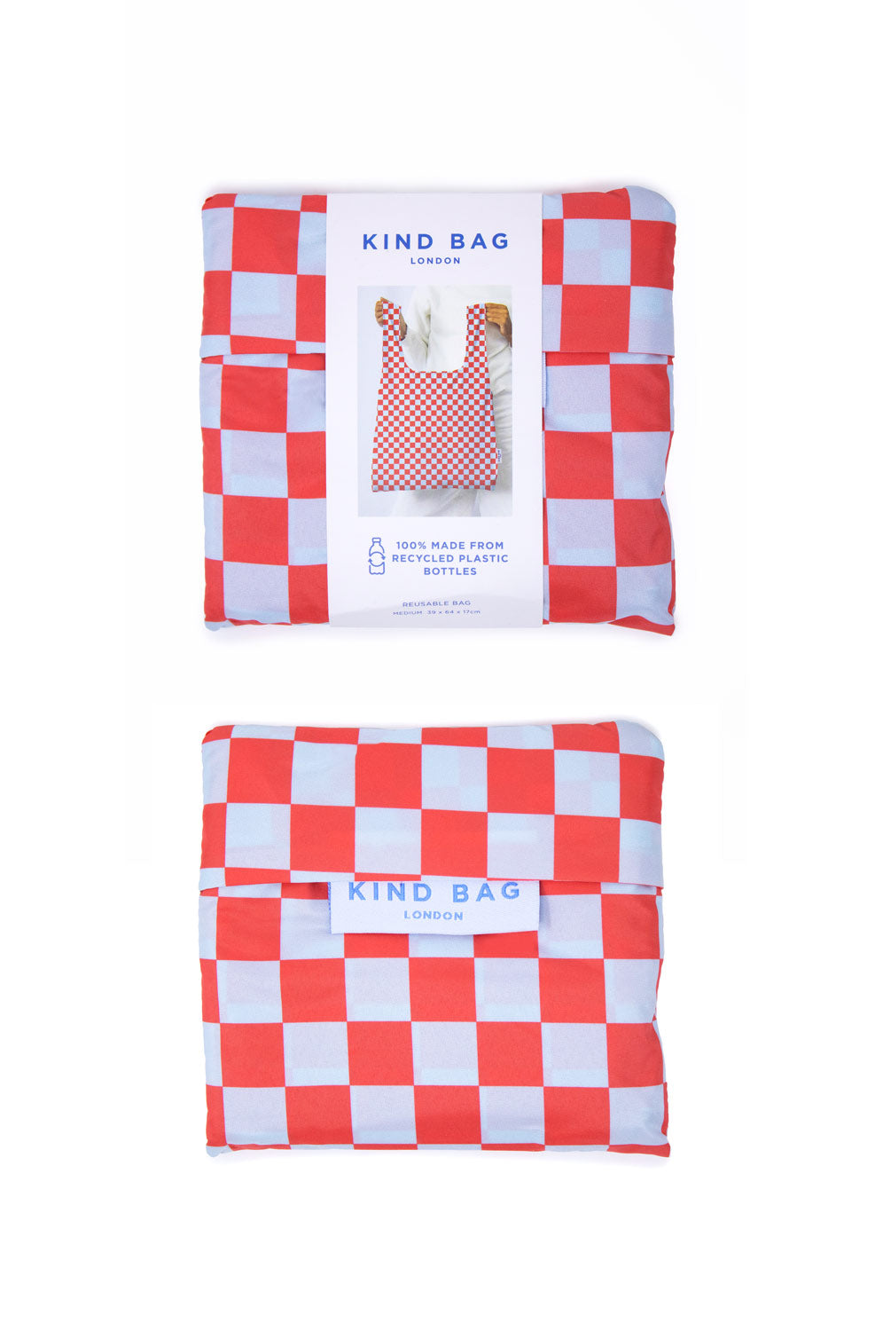 Checkerboard Red & Blue | Medium