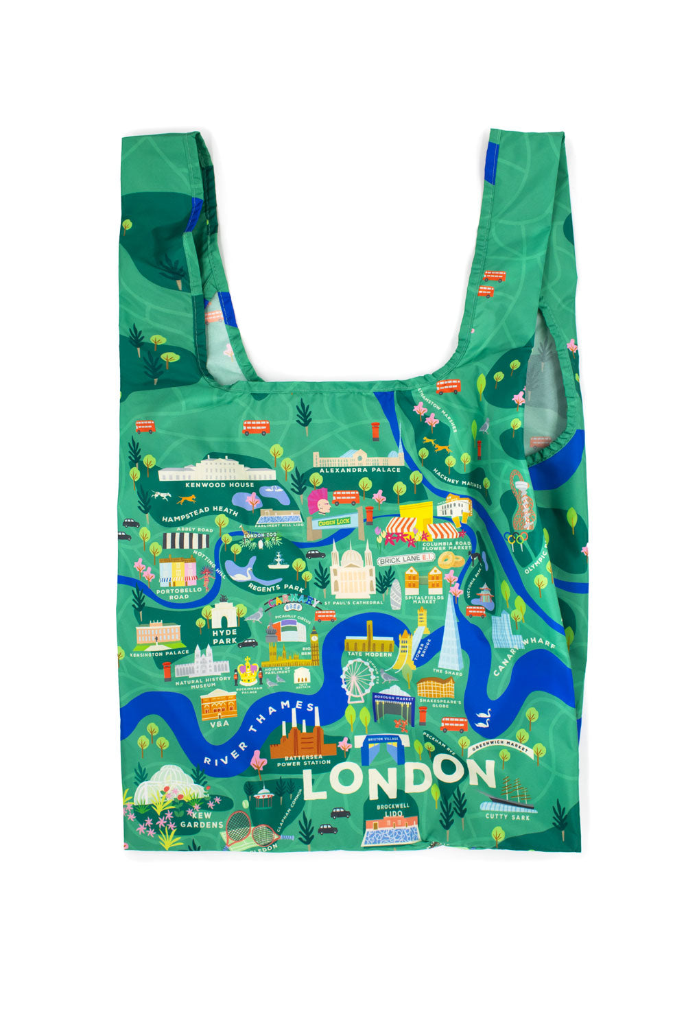 London Map | Medium Reusable Bag – Kind Bag Wholesale