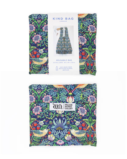 William Morris | Strawberry Thief | Extra Large Reusable Bag