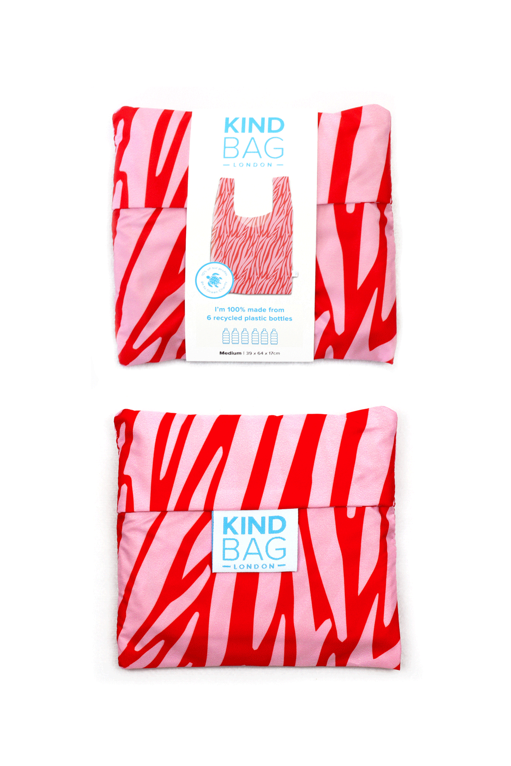 Zebra | Medium Reusable Bag