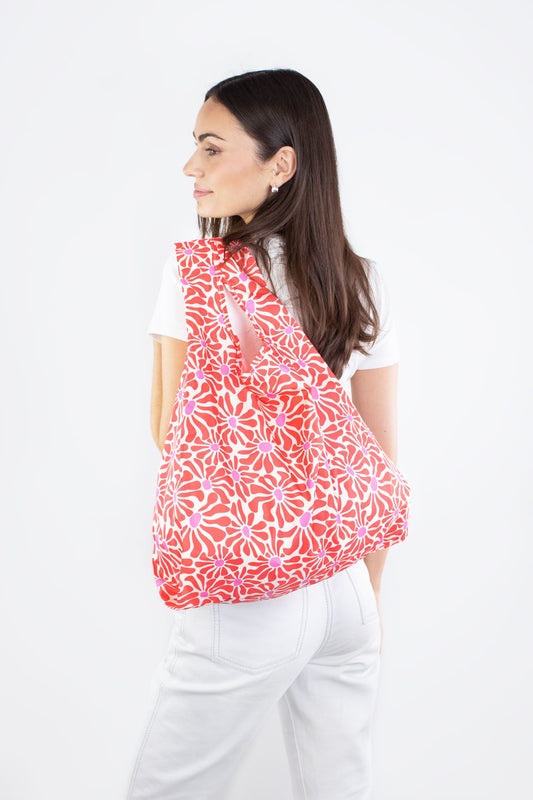 Abstract Flowers Red | Medium