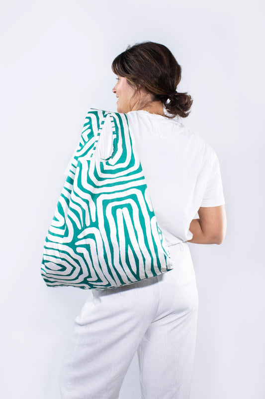 Lines | Medium Reusable Bag