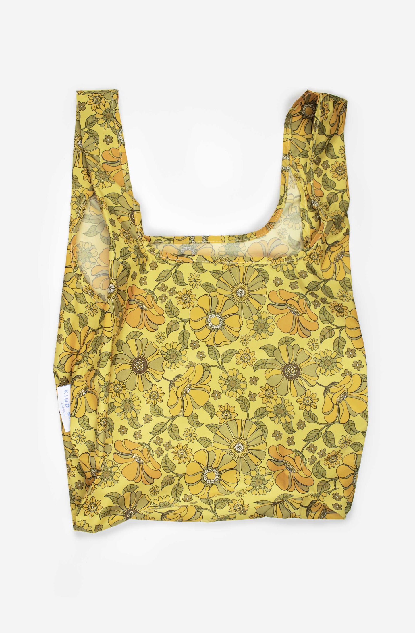 Retro Flowers | Medium Reusable Bag