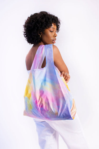 Pastel Brush | Medium Reusable Bag