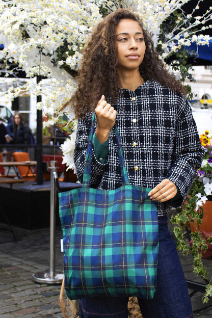 Tartan | Recycled Tote