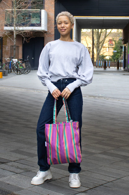 Stripes | Recycled Tote