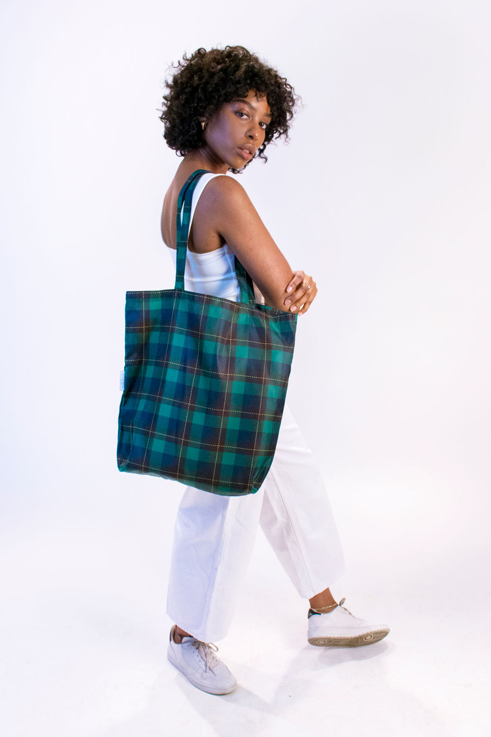 Tartan | Recycled Tote